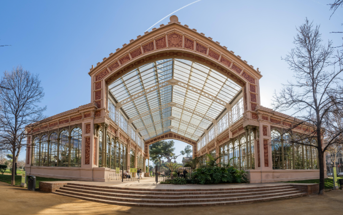 Hivernacle del Parc de la Ciutadella en Barcelona