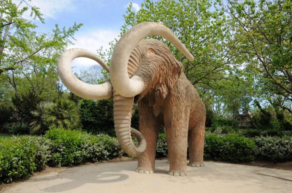 Escultura del mamut del Parc de la Ciutadella en Barcelona